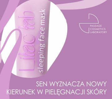Minimalistyczna grafika ilustrująca nowy kierunek w pielęgnacji skóry oparty na nocnej regeneracji i trendzie sleepmaxxing